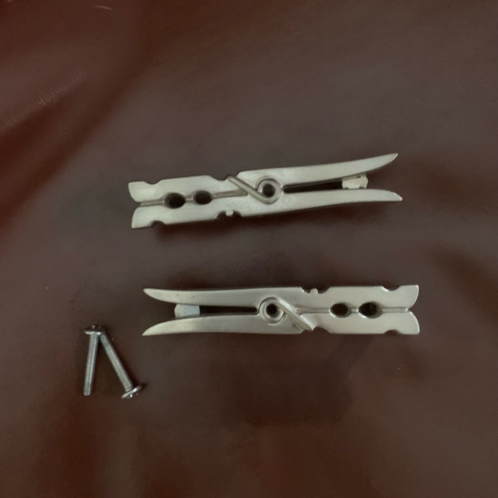 Michael Aram Set of 2 Clothespin Pulls (for drawers or cabinets)